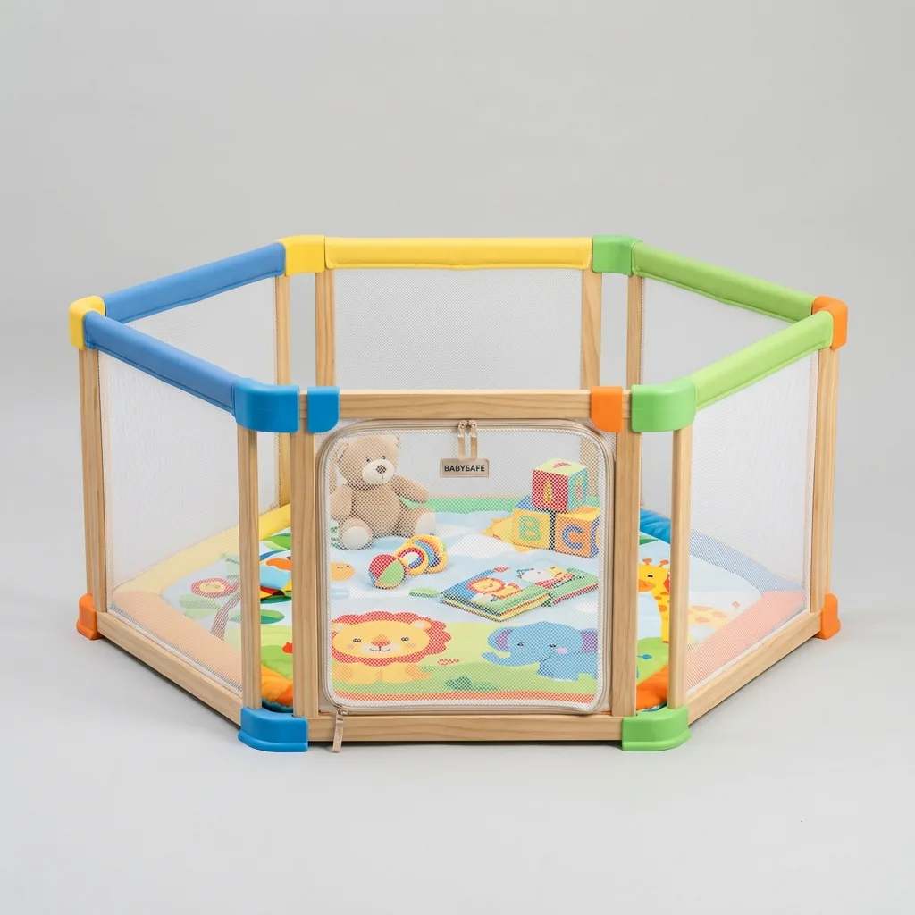Alquiler de parque infantil plegable para niños en Cagliari