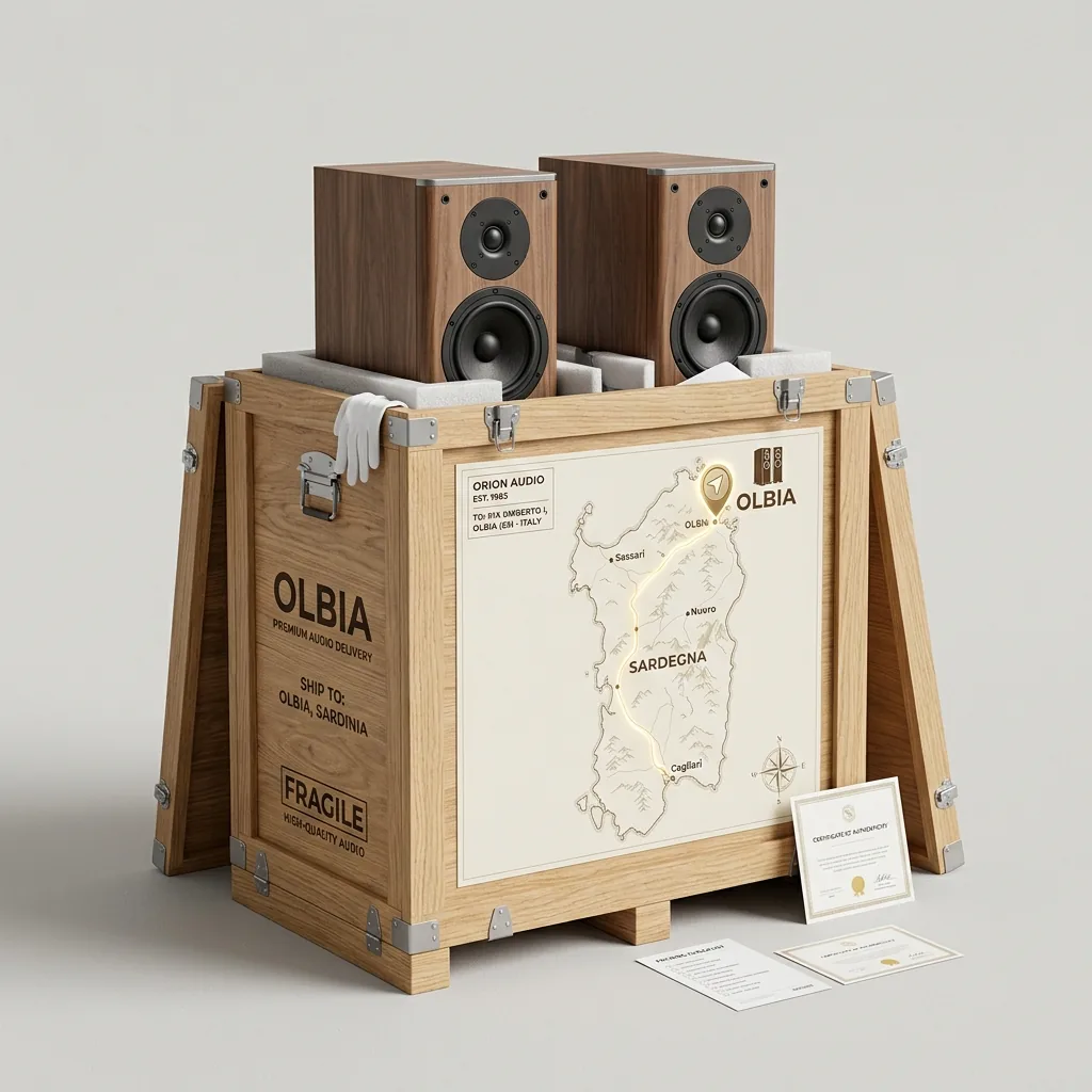 Altavoces de audio en Olbia y Costa Smeralda