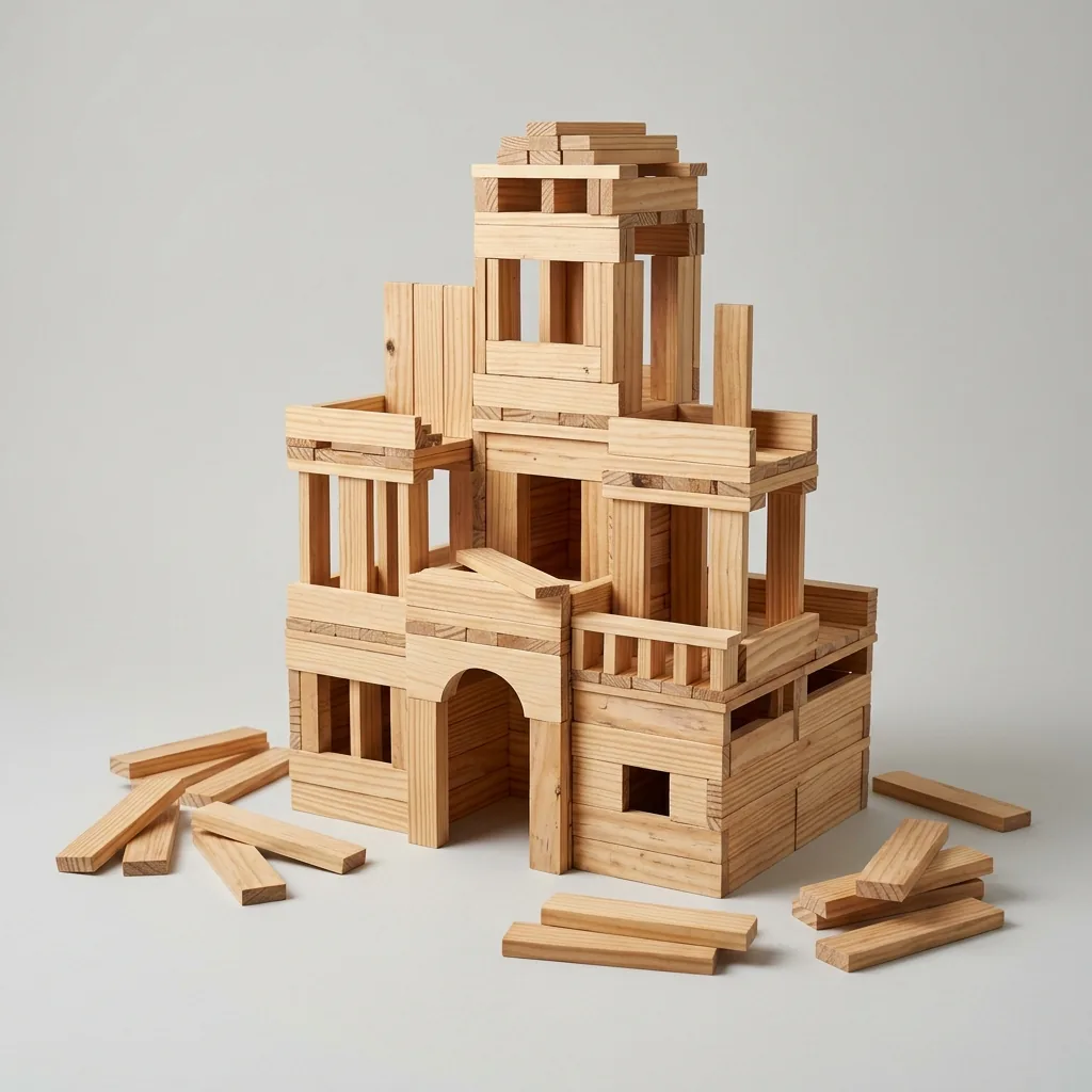 Alquiler de construcción de madera Kapla Cagliari