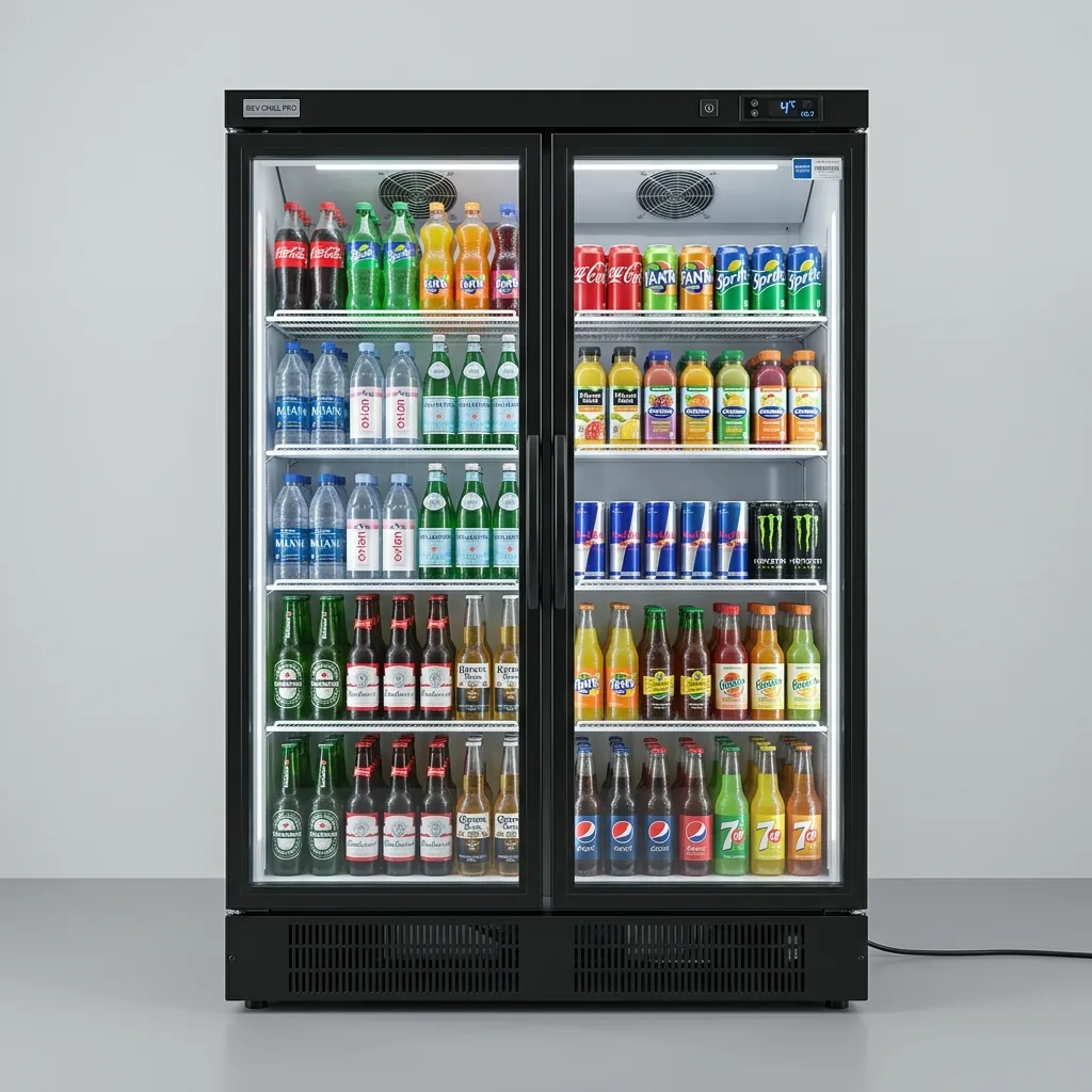 Alquiler de Refrigeradores Vitrina para Bebidas y Eventos en Cagliari