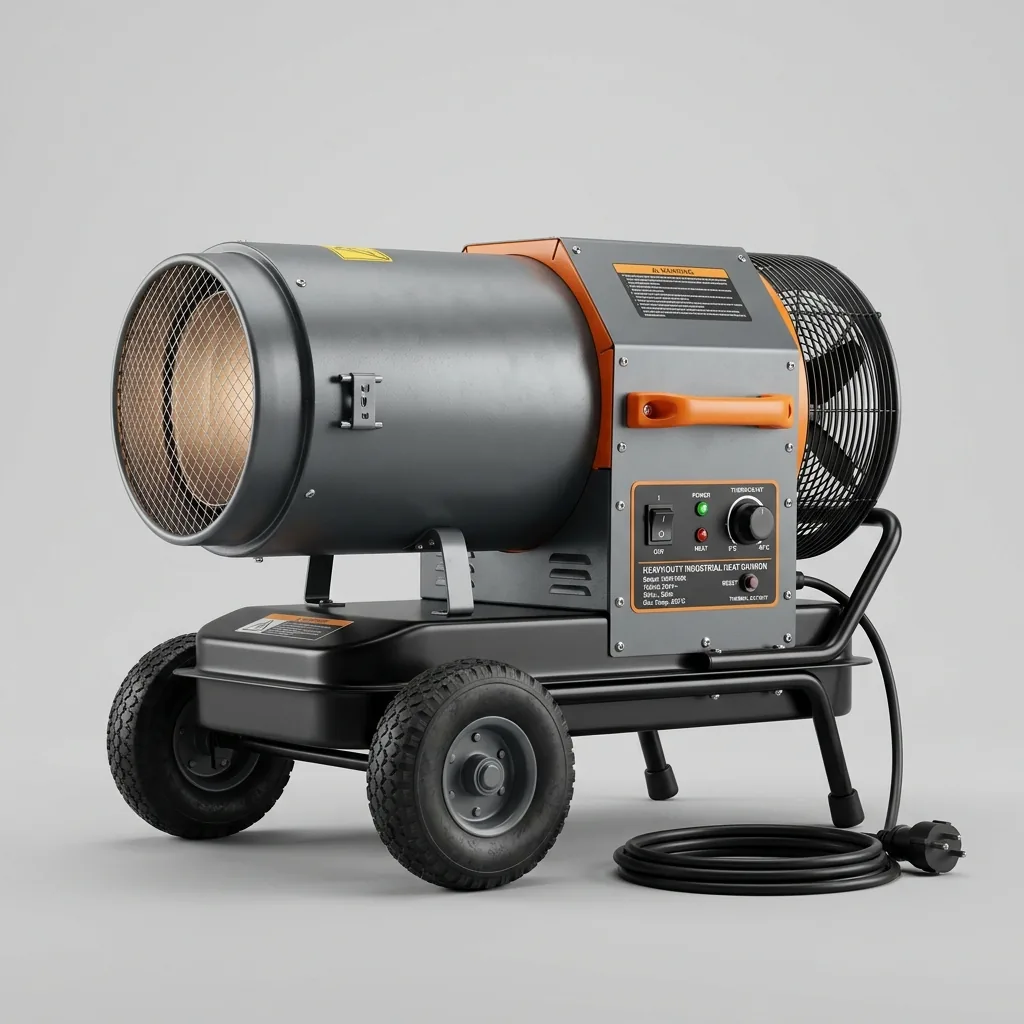 Alquiler de generador de aire caliente en Cagliari