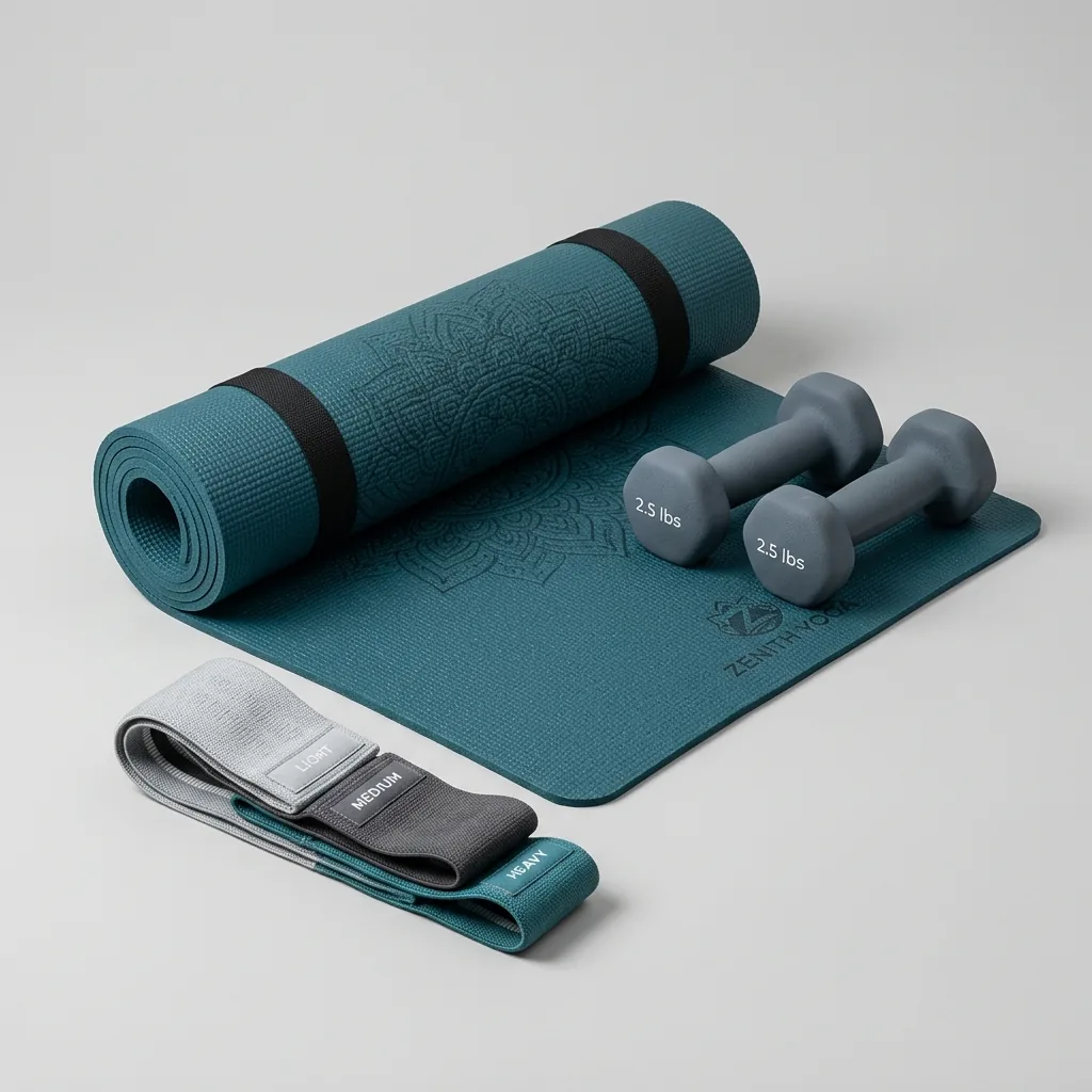 Alquiler de kit de yoga con pesas y bandas elásticas en Cagliari