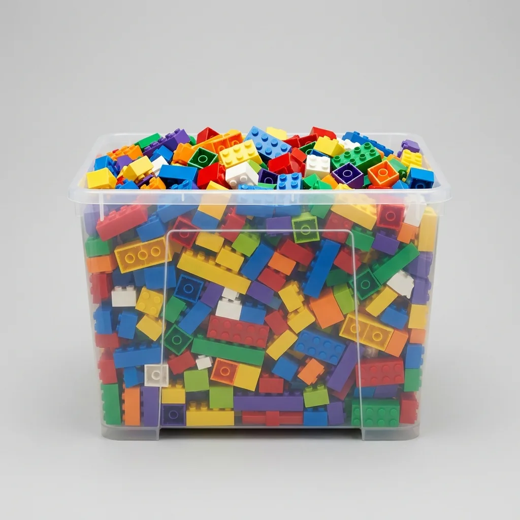 Alquile ladrillos LEGO por kilo en Cagliari
