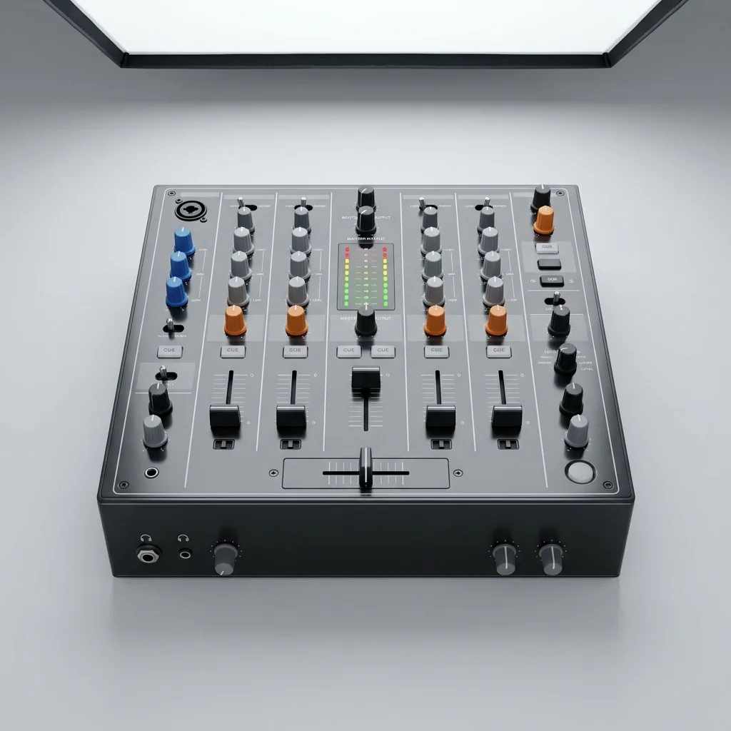 Alquiler de mesa de mezclas de audio para DJ en Cagliari